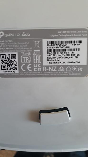 azercell operatorla elaqe: TP-Link Omada EAP225 (EU) v4 – tavan tipli Gigabit Access Point — 3