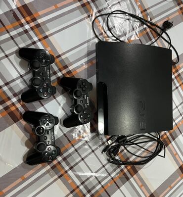 плейстейшен 2 цена: Sony PlayStation 3 (PS3) Slim oyun konsolu dəsti 500gb yaddaş Paketə