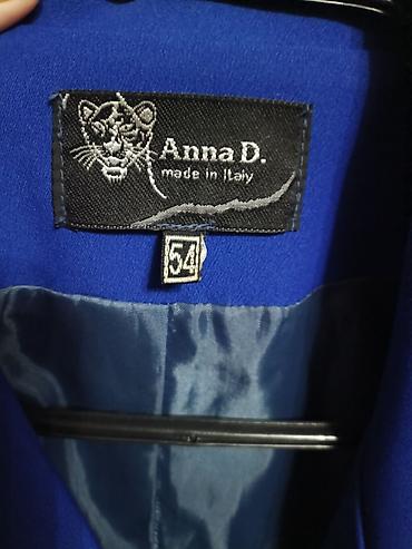 cins: Brend: Anna D. (Made in Italy) Model: Qadın blazer ceket Ölçü: 54 — 2