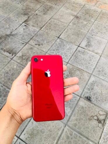 телефон fly tech 4: IPhone 8, 64 ГБ, Красный, Отпечаток пальца