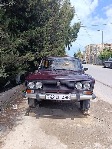 VAZ (LADA): VAZ 2106 sedan - Kuzov: 4 qapılı sedan, tünd albalı rəng - Mühərrik — 10