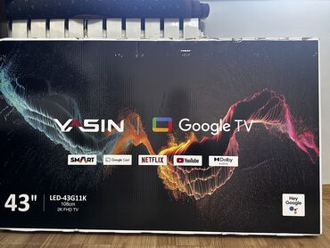 tcl телевизор 43 дюйма цена: Продается телевизор новый запечатанный Телевизор Yasin LED-43G11 43"