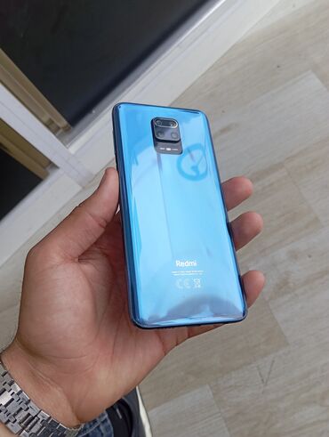 redmi note 8 kontakt home qiymeti: Xiaomi Redmi Note 9S, 128 GB, rəng - Göy, 
 Düyməli, Barmaq izi, İki sim kartlı
