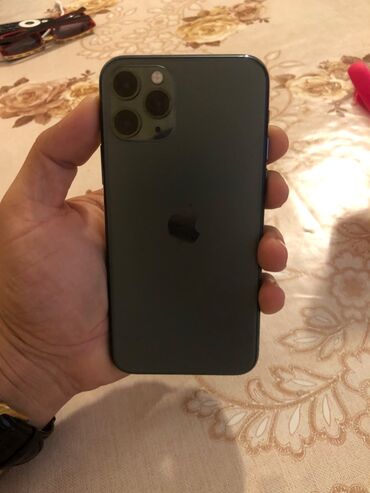 ilkin odenissiz iphone: IPhone 11 Pro, 64 GB, Qara, Barmaq izi, Face ID