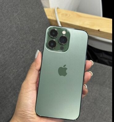 мороженое фрейзер: IPhone 13 Pro, Колдонулган, 128 ГБ, Жашыл
