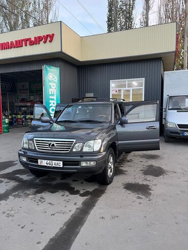 q 7: Lexus LX: 2003 г., 4.7 л, Автомат, Газ, Внедорожник