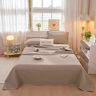 bed sheets: Покрывало и наволочки LINXI HOME в корейском стиле Оптом и в розницу — 7