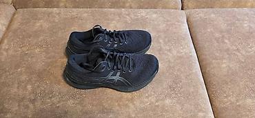 black: Мужские кроссовки, 42, Asics, Б/у, цвет - Черный, Самовывоз, Платная доставка — 5