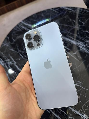 ayfon şekli: IPhone 13 Pro Max, 128 GB, Sierra Blue — 1