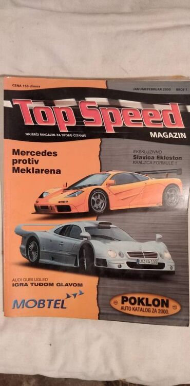 poslednja ekskurzija 1 sa prevodom: Casopisi Top speed komplet 112 kom.spisak:broj1(2