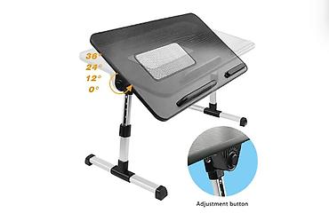 study lamp: Подставка для ноутбука Q8-1 черный Coolcold Art 3222 ОСОБЕННОСТИ — 2