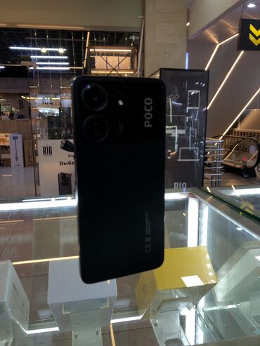 poco f5 pro цена бишкек: Poco C65, Колдонулган, 128 ГБ, түсү - Кара, 2 SIM