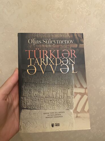 instagram sehife satisi: Oljas Süleymenov tərəfindən - Türklər Tarixdən Əvvəl kitabı - Yeni