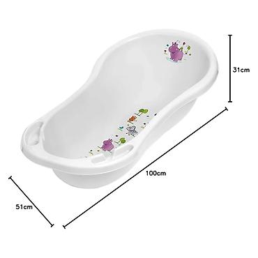 komode prodaja: Keeeper kadica za bebe Hippo 100 cm – White (Šifra: KEP9052-70) Opis — 2