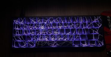 мышь razer: Клавиатура, Механикалык, Зымдуу туташтыруу, Өлчөмү: 60%