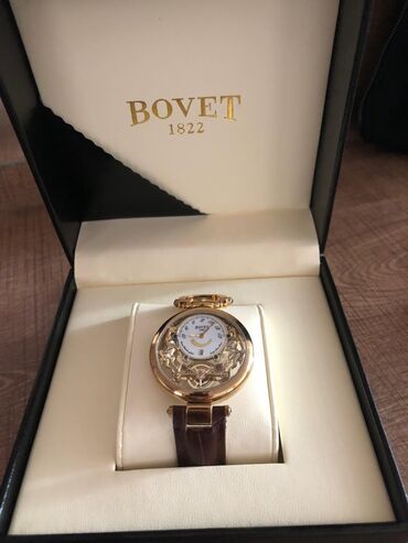 Смарт часы: Новый, Наручные часы, Bovet, цвет - Золотой