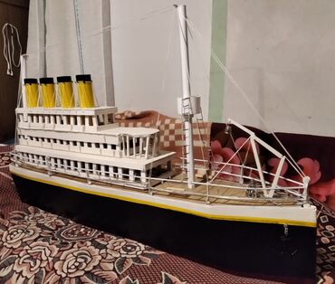 sapaçki modelleri: Əl işi titanik gəmisi 200 azn isdiyene endirm olacag tecili satilir