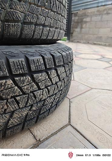 Шиналар жана дисктер: Дөңгөлөктөр монтажда 205 / 65 / R 15, Кыш, Колдонулган, Комплект, Жеңил унаалар, Темир, тешиктери - 5 — 7