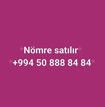 çağrı mərkəzi: VIP mobil nömrə satılır: +994 50 888 84 84 - Yadda qalması asan — 1