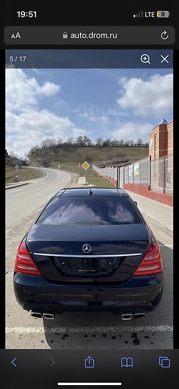 amg бочок: Mercedes-Benz S-Class: 2010 г., 5.5 л, Седан — 3