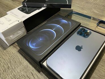 Apple IPhone - Αθήνα: IPhone 12 Pro Max | 512 GB | Μπλε Καινούργιο | Guarantee, Wireless charger, Face ID