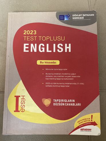 сборник тестов по русскому языку 2023: İngilis dili 9-cu sinif, 2023 il