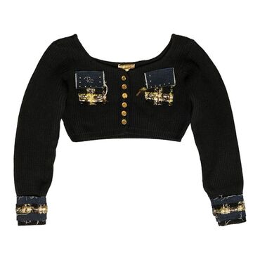 брендовые вещи оригинал: Женский свитер, Италия, Короткая модель