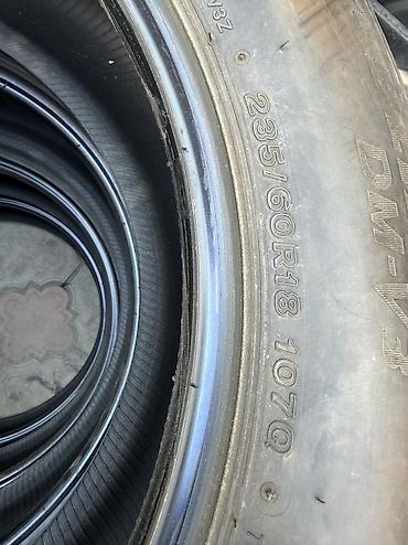 60: 235/60/18 4 шт комплект в идеальном состоянии фирма Bridgestone год — 5