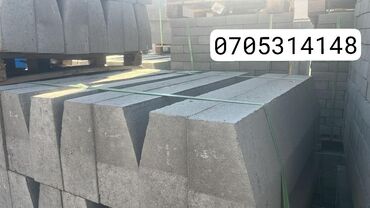 Дорожные бордюры: Дорожный бордюр, Прессованный, ЖБИ (Железобетонный), Новый — 3