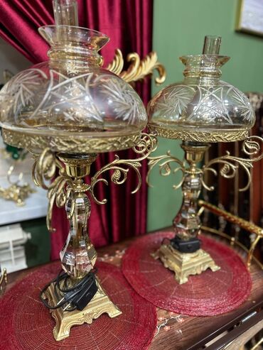 Qəhvə dəstləri və servizlər: Qəhvə dəsti, rəng - Qızılı, Xrustal — 7