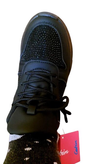 deichmann zenske patike: 40, color - Black