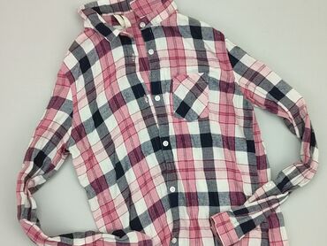 Shirts: Shirt 13 years, condition - Good, pattern - Cell, color - Pink