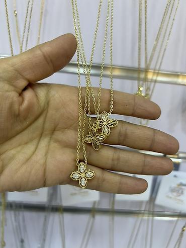 Sırğalar: Qadın üçün zərgərlik aksesuarları – Lady Jewellery kolleksiyası — 12