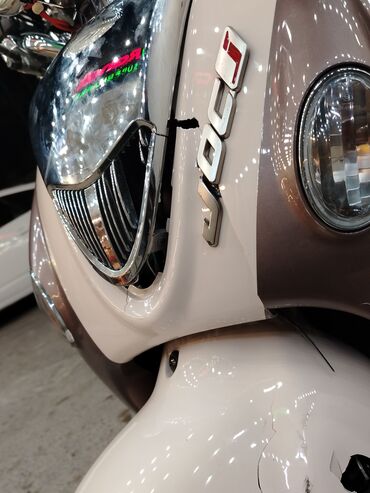 заказать запчасти honda: JOG retro üslublu skuter - Korpus: ikirəng dizayn (şampan/qəhvəyi və