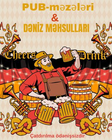 qozlu gilas murebbesi: İstənilən növ piyvə məzələri Dəniz məhsulları Ət və Ət məhsulları