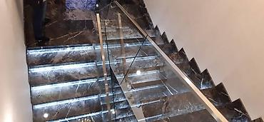 Обшивка лестниц: Обшивка лестниц Материал: Другой материал, Бесплатный замер — 28