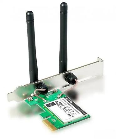 Modemi, ruteri i mrežni uređaji: Tenda Wireless N300 PCI Express adapter – model W322E - Bežični PCIe — 5