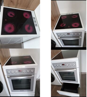 Mətbəx kombaynları və doğrayıcıları: Plitə Elektrik, 4 gözlü, İşlənmiş