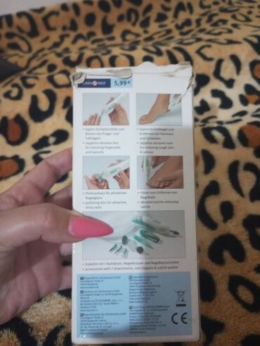 Manikür, pedikür aparatları: Manikur. pedikur. aparati. Germaniyanindi. Primark — 8