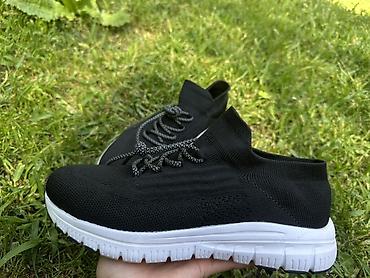 nike dunk: Кроссовки мужские спортивные - Цвет: черный верх, белая подошва - — 3