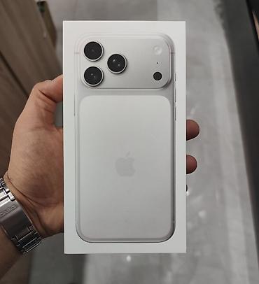 Мобильные телефоны и аксессуары: IPhone 17 Pro Max, 256 ГБ, Серебристый, Гарантия — 1