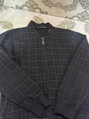 Бомбер, Осень-весна, Трикотаж, L, XL