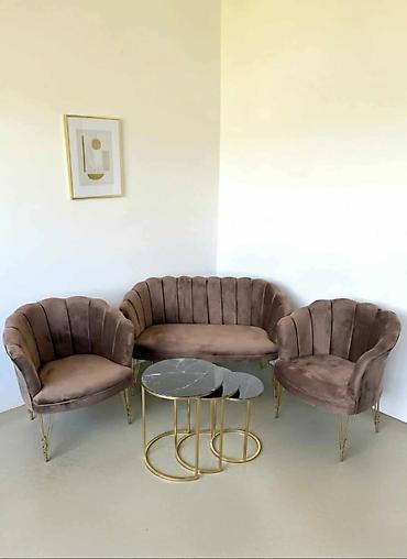 konjic grbonjic: Elegantna garnitura za dnevni boravak – art-deco stil - Sastav — 4