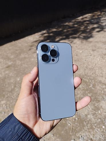 IPhone 13 Pro, Б/у, 256 ГБ, Blue Titanium, Кабель, 86 %