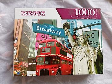 Стол оюндары: Пазл XIECCX «Broadway» — 1000 деталей качество топ не ломаются — 2
