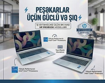 Ноутбуки и аксессуары: Hp Probook 450 G9- İş üçün ideal, yüngül və sürətli! Ofis, tələbə — 1