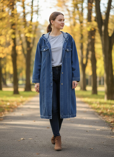 Плащи: Плащ, Тренчкот, M — 1