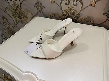 Айымдардын бут кийими: Саболор, 38, Mango, Жаңы, түсү - Ак — 3