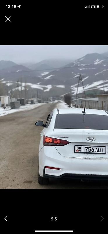 kirgiz auto: Hyundai Solaris: 2017 г., 1.6 л, Механика, Бензин, Седан — 1