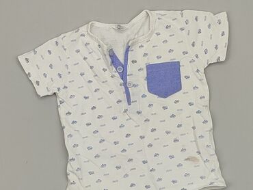 biała koszula chłopięca 146: Koszulka, 9-12 m, stan - Zadowalający